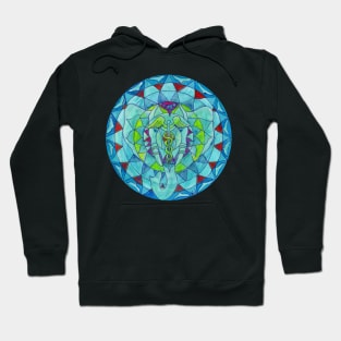 Salus health elephant mandala Hoodie